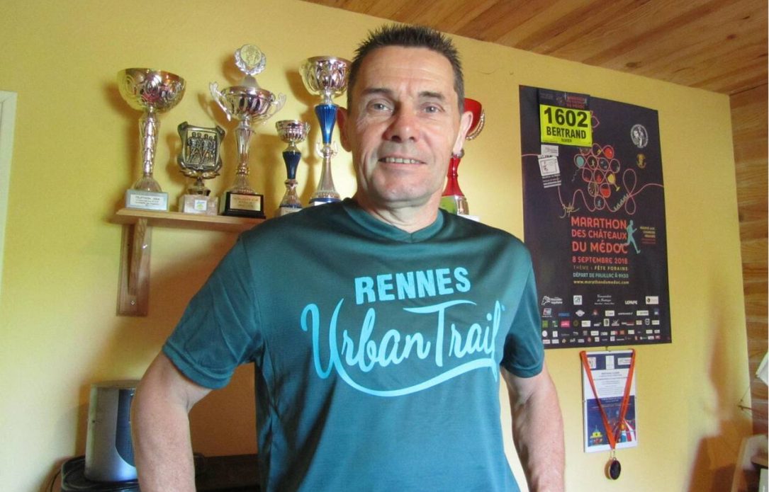 Bertrand Olivier, marathonien