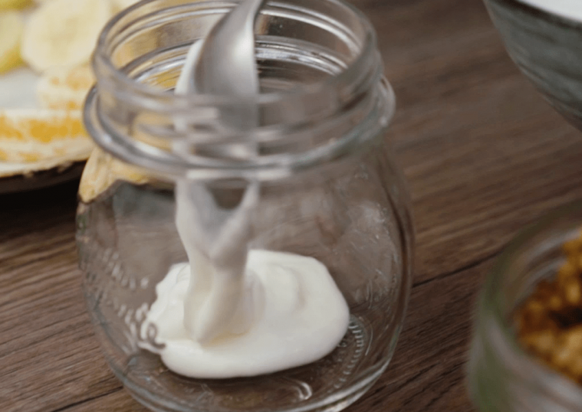 Parfait au fromage blanc et granola - Healthy Clemsy