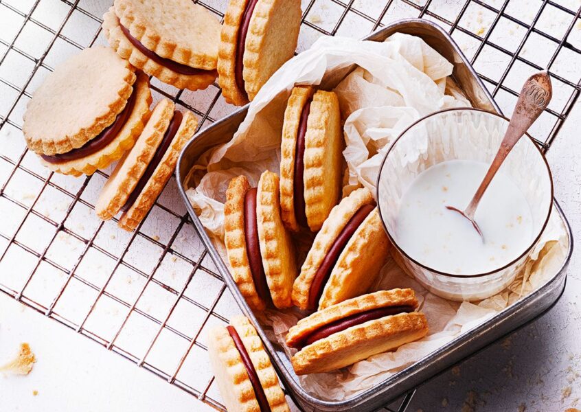 SABLES FOURRES AU CHOCOLAT AU LAIT